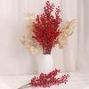 1PCS Christmas Red Berry Bouquet Fakes Plant For Home Vase Decor Xmas Tree Ornaments New Year Party Living Room Decoration