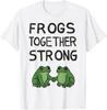 Frogs Together Strong Graphic T-shirt