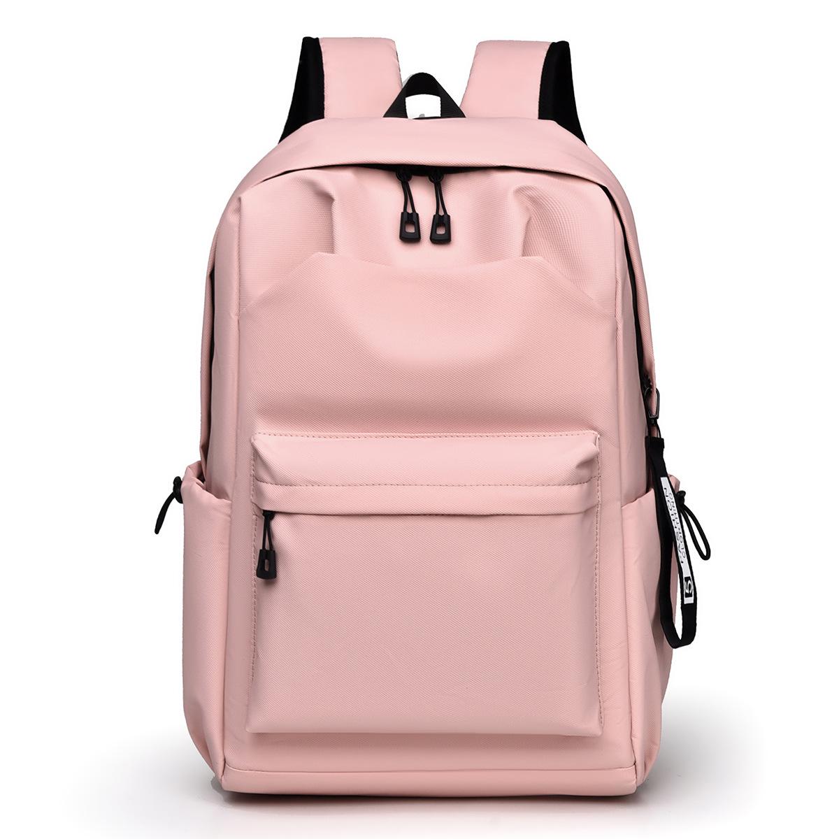 

Мужской повседневный рюкзак контрастного цвета - Большая вместимость, Модный дорожный, Сумка для ноутбука и школы