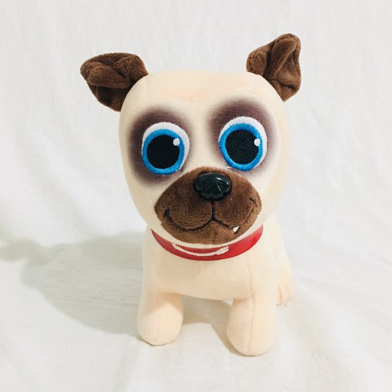 Puppy Dog Pals And Raleigh Bulldog Plush Toys
