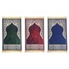 Muslim Prayer Rug Islamic Prayer Rug Gift Traditional Eid Mat Islamic Carpet for Hallway Living Room Prayer Room Bedside