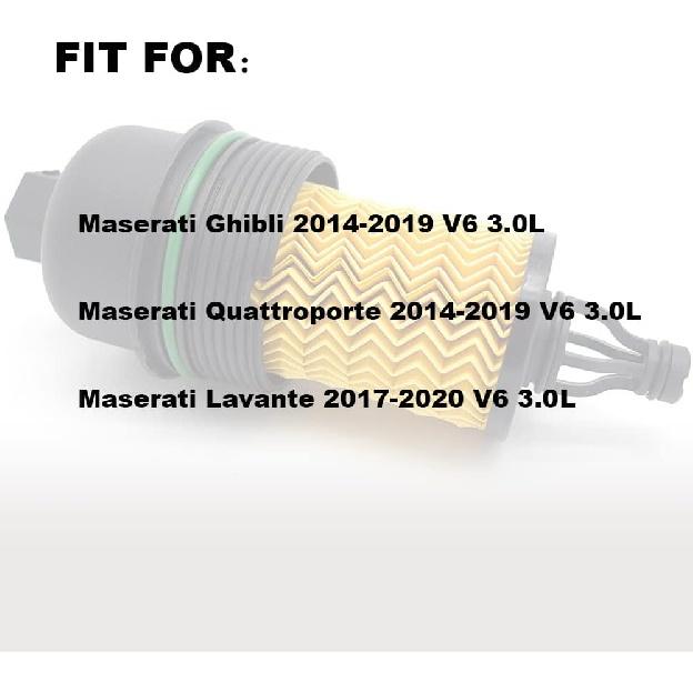 311401 Oil Filter Fit For 2014- Maserati Ghibli & Quattroporte V6 Engines