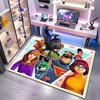 Halloween cartoon comedy adventure movie Scooby-Doo carpet is suitable for living room and bedroom doormats office balcony decorative carpet V5
