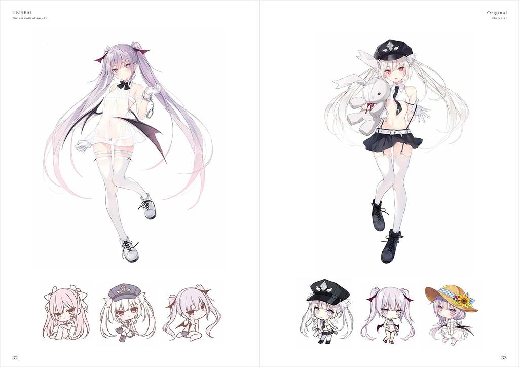 rurudo art book UNREAL