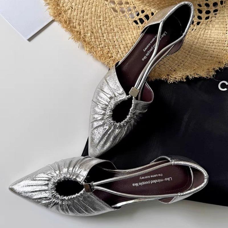 Fashion Women Slip-on Flats Sandals Summer Soft Comfortable Casual Shoes Women Luxury Outdoor Elegant Anti-slip Sandals Zapatos De Mujer