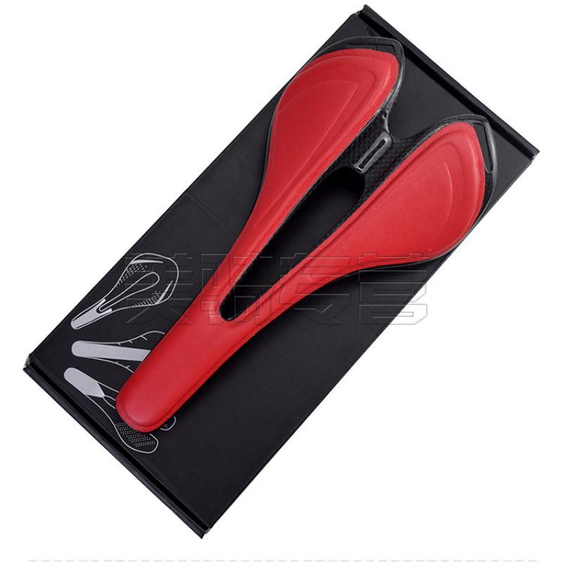 Ultra-Light Carbon Fiber Saddle With Hollow Design Road MTB Long-Distance Cycling Comfort