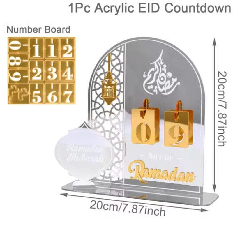 Ramadan Countdown Calendar Eid Mubarak Ornament