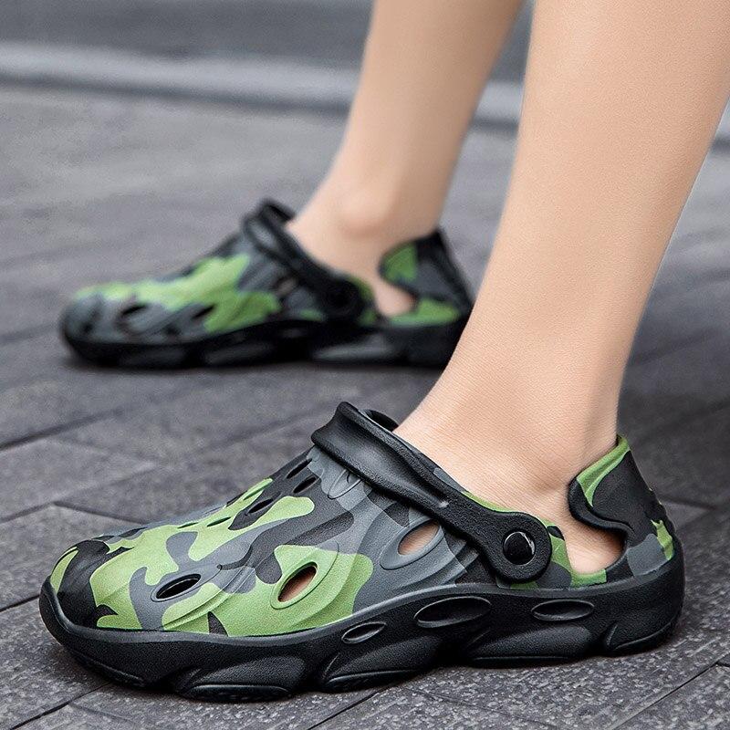 2021 Nuevo Verano Hombre Sandalias Agua Playa Zuecos Zapatillas Ligeras  Jelly Sandalias Exterior Antideslizantes Zapatos de Jardín Big Size 48  comprar a buen precio — entrega gratuita, reseñas reales con fotos — Joom