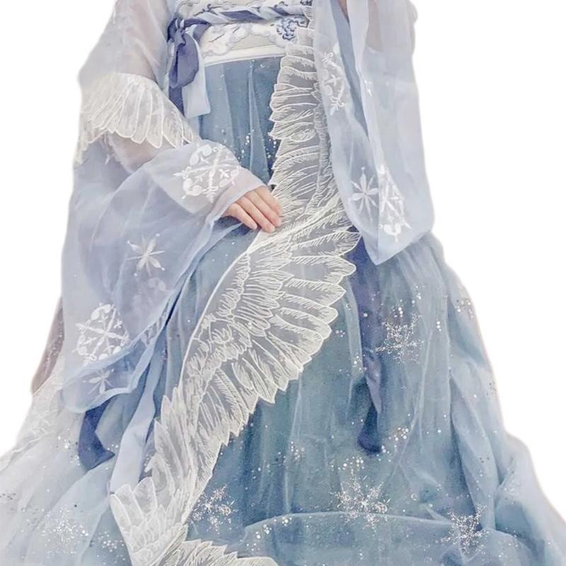 

Embroidered Butterfly Wing Shawl for Girl Sweater Dress Clothes Evening Shawl for Chinese Culture Enthusiasts Collect