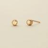 eManco Colorful Rhinestone Diamond-Studded Earrings, Stainless Steel Gold-Plated Ear Cuff.