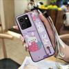 Ring Cartoon Phone Case For Nokia HMD Skyline Shockproof Waterproof Lanyard Kickstand Wristband Anti-knock Protective