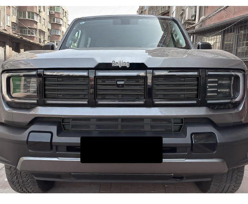Beijing BJ40 Snap-on Mosquito Net: No-Disassembly Front Bumper Insect Barrier, Exterior Mod Accessory