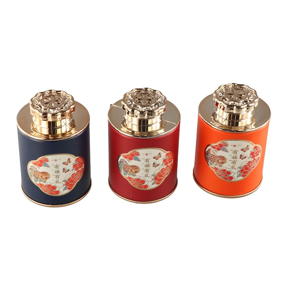Mini Tea Packaging Box Portable Storage Jar 2024 Dragon Empty Tea Tin Can  Home