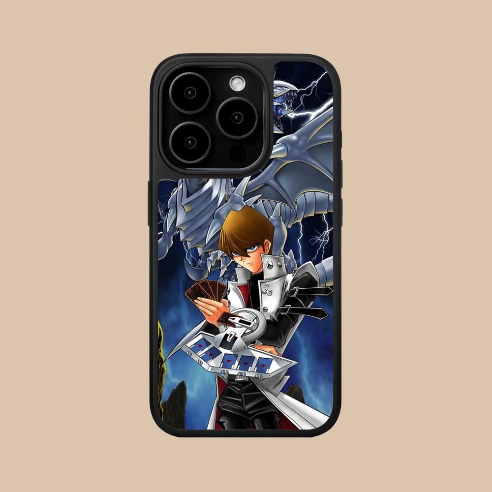 Yugioh Seto Kaiba Phone Case for iPhone 17 16 15 14 13 12 11 Air Pro Max Plus Matte Surface Cover