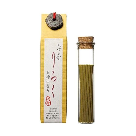 Large incense incense Riraku sandalwood