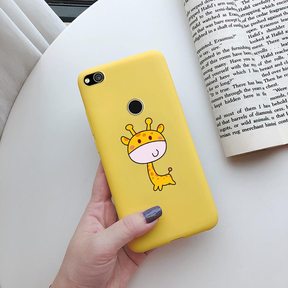 

Case For Huawei P8 P9 Lite 2017 Honor 8 Lite Case Soft Matte Silicon Cute Cat Cactu Cover For Huawei P9 P10 Lite Phone Case Capa Honor 8