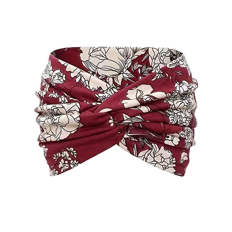 Twisted Wide Headbands for Women Extra Large Turban Workout Headband Fashion Yoga Hair Bands Boho Twisted Thick Hair Accessories