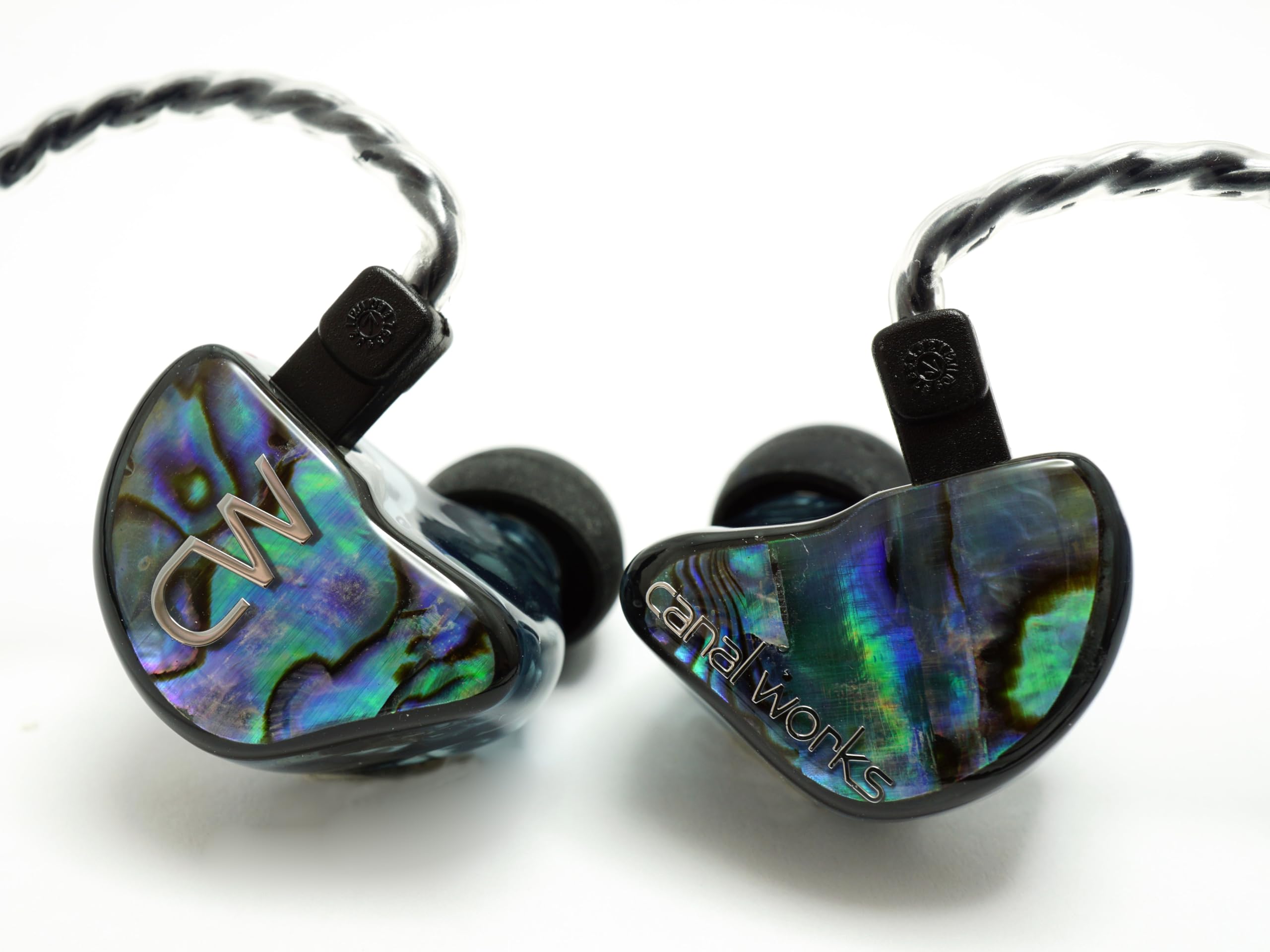 

Canal Works Universal Monitor Limited Edition Mexican Shell Specification Wired 2pin Earphones Universal Monitor In-Ear CW-U17QD 3.5mm 2way/6driver