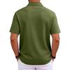Men’s Casual Polo Shirt Short Sleeve Breathable Classic Fit Top for Everyday Outdoor Wear mens polo shirts short sleeve golf polos for men
