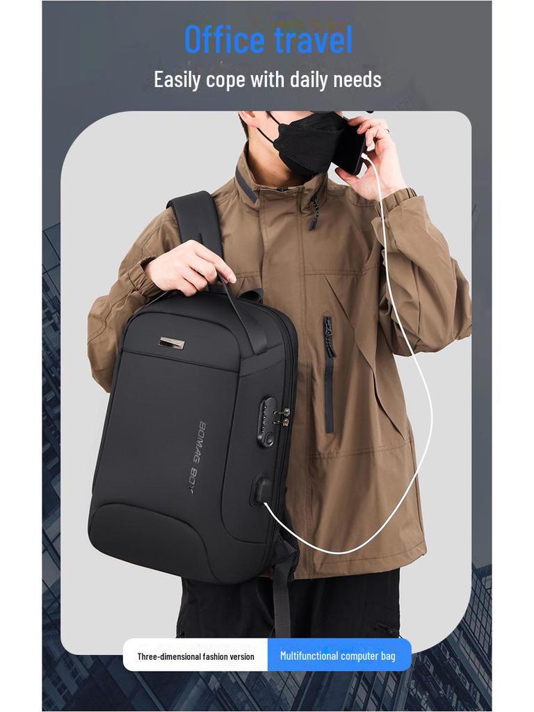 Zaino da viaggio multifunzionale e alla moda con logo personalizzabile.