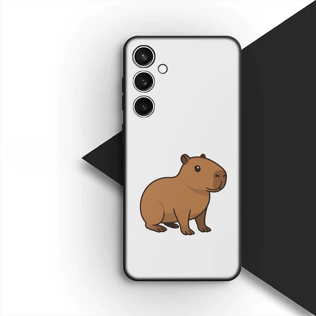 Anime Capybara Wallpaper Silicone Cover for Apple iPhone 17 12 13 Pro Max Mini ProMax 7 + 8 Plus Air 8+ Coque Phone Case