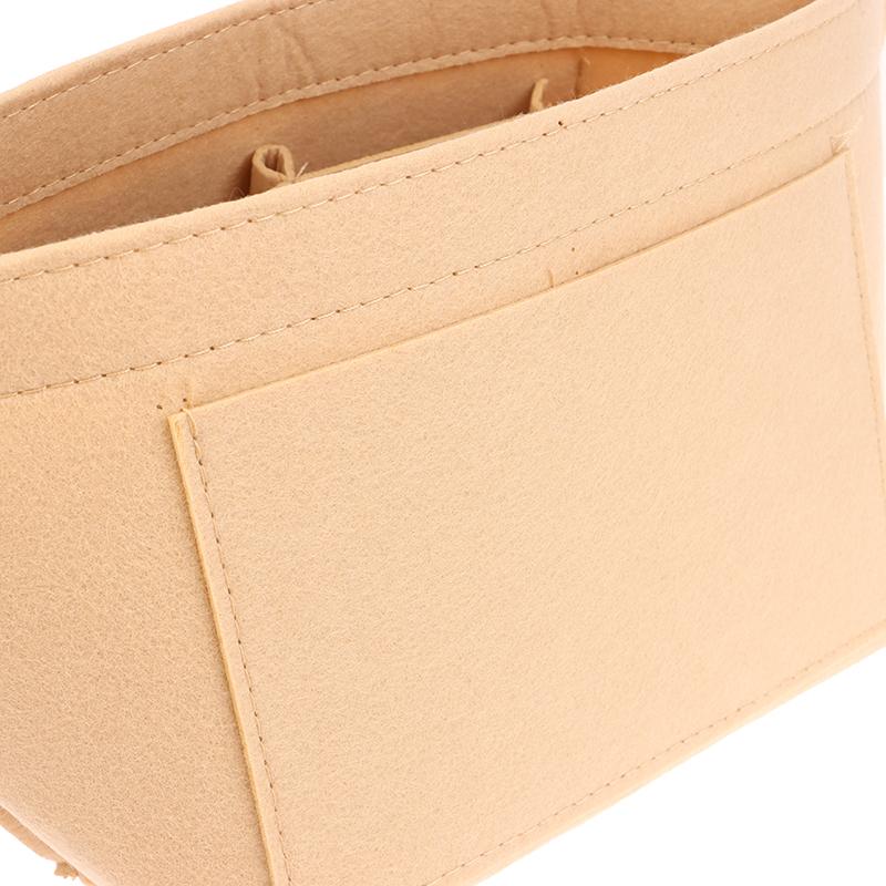 Felt Insert Lining Cosmetic Bag Purse Organizer Insert For Handbags Support Liner Felt Bag Organizer For Purse Tote Bag Insert