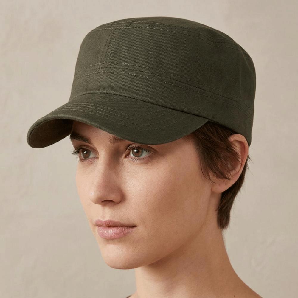 Casquette plate respirante décontractée, couleur unie, réglable, protection solaire, légère, style coréen, casquette à visière d'extérieur pour hommes