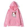 Mens Anime Hoodie Inspired By Demon Slayer Kamado Tanjirou Print Loose Fit Cotton Blend Winter Casual Sweatshirt