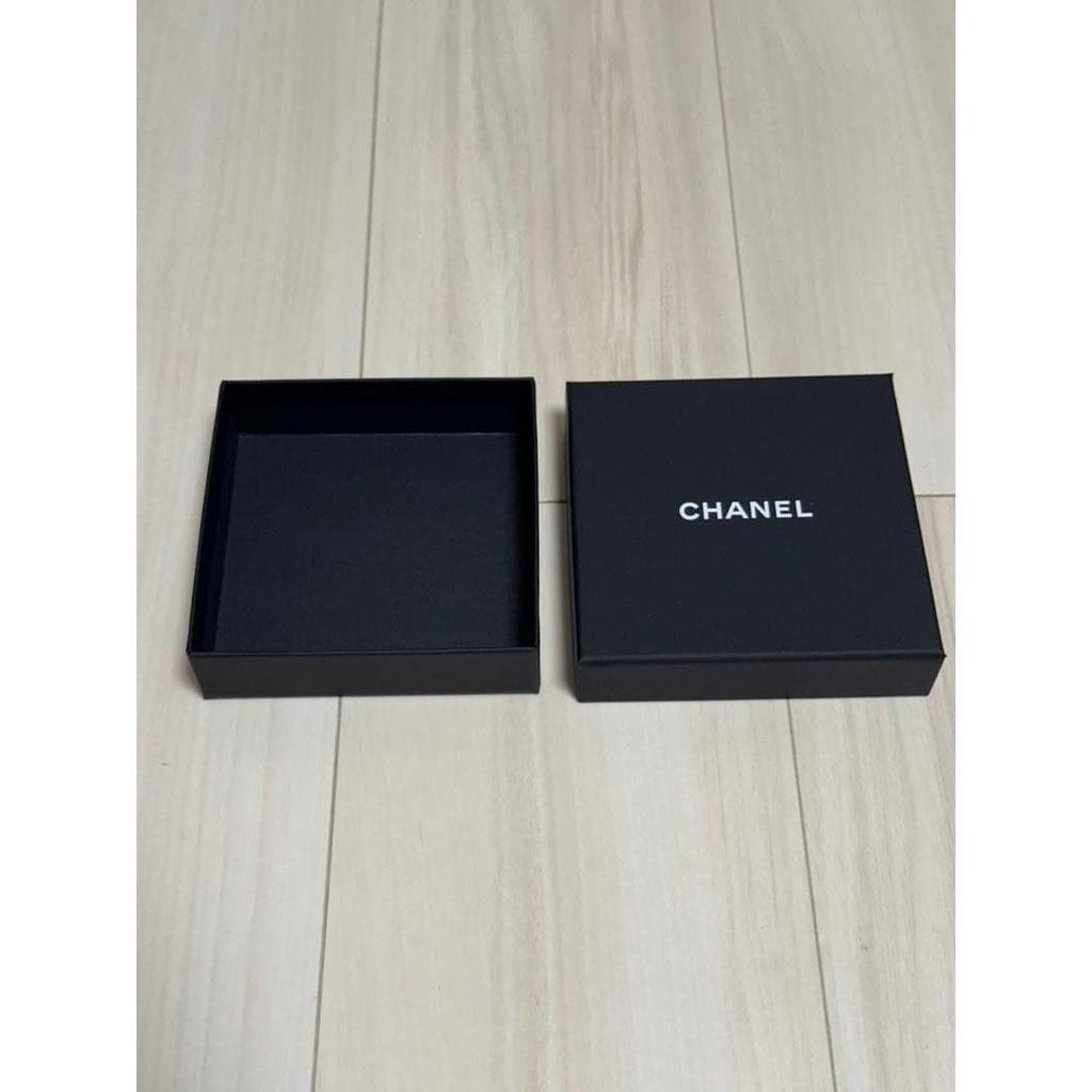 Used CHANEL Accessory Case Empty Box Camellia Ribbon