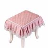 Thick Floral Makeup Stool Cover Floral Pattern Seat Chair Slipcover Stool Cushion Cover  Household