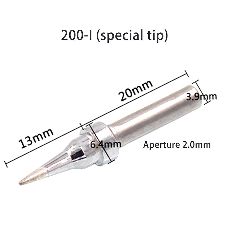 Quick 203H For Soldering Station Solder Iron Welding Tip Head Top Sting BGA Lead-free Tools