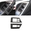 4 Pièces Fibre de Carbone Couvercle de Panneau de Commutateur de Lève-Vitre Garniture Pour Nissan GT-R R35 08-16