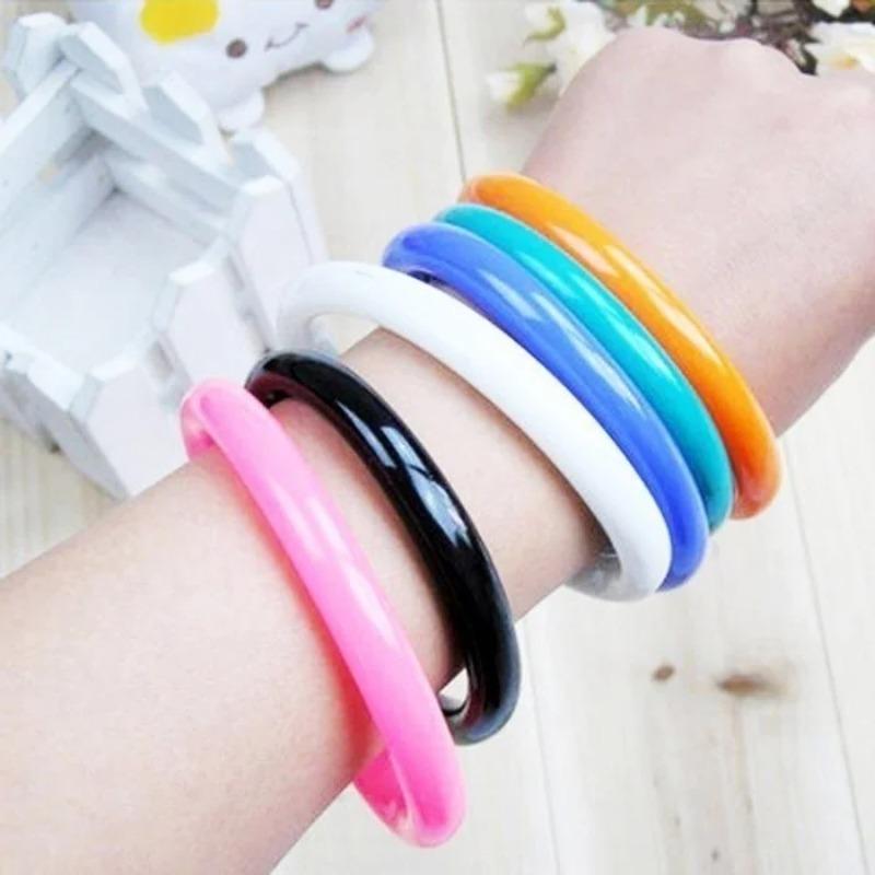3 pcs Bracelet Ballpoint Pen Novelty Flexible Writing Ball Stationery Office School Student Supplies Student Pens Random Color