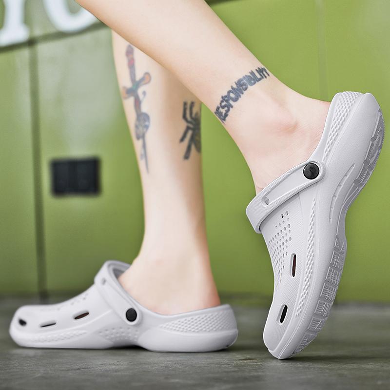 Męskie / damskie buty z dziurami Oddychająca para Letnie buty na co dzień na plażę Sandały i kapcie na stopy