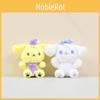 Adorable Cinnamoroll Plush Keychain Cute Pudding Dog Stuffed Toy Bag Charm 12cm