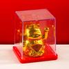 Gatto Portafortuna Solare Che Saluta Automaticamente Gatto Ricco Decorazione Desktop Casa Bancone Cassa Ornamento per Auto