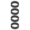 4 Pcs Aluminium Alloy   Headset Pad Bike Handlebar Stem Spacers 28.6x10mmCelsius1.13x0.39in for Mountain Bike Road Bike
