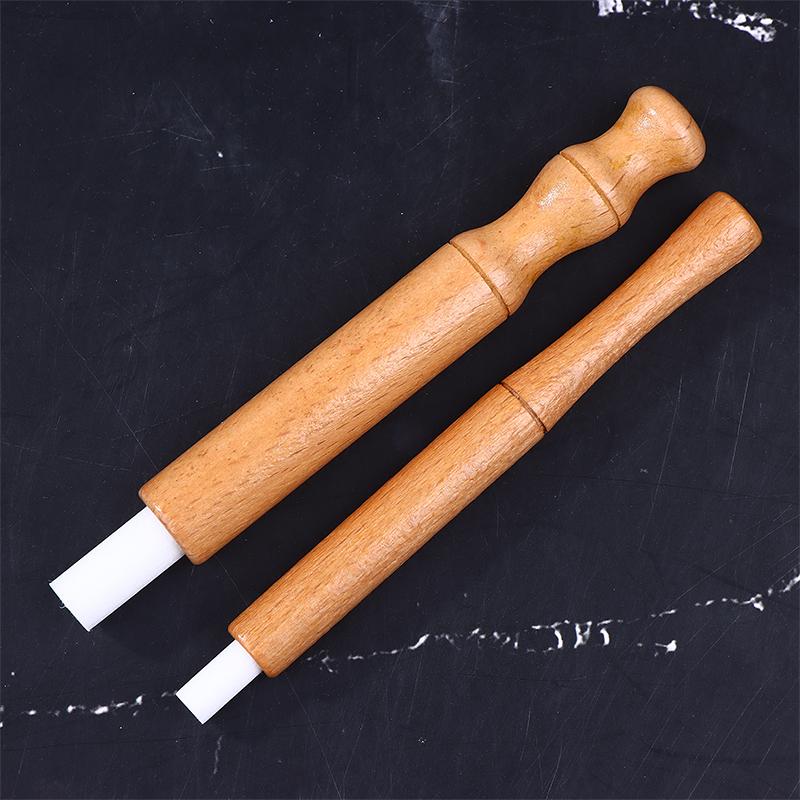 Aromatherapie Inhalator Voor Essentiële Oliën Stoppen met Roken Inhalator Stick Houten Persoonlijke Diffuser Voor Essentiële Oliën Met Vezelstaafjes