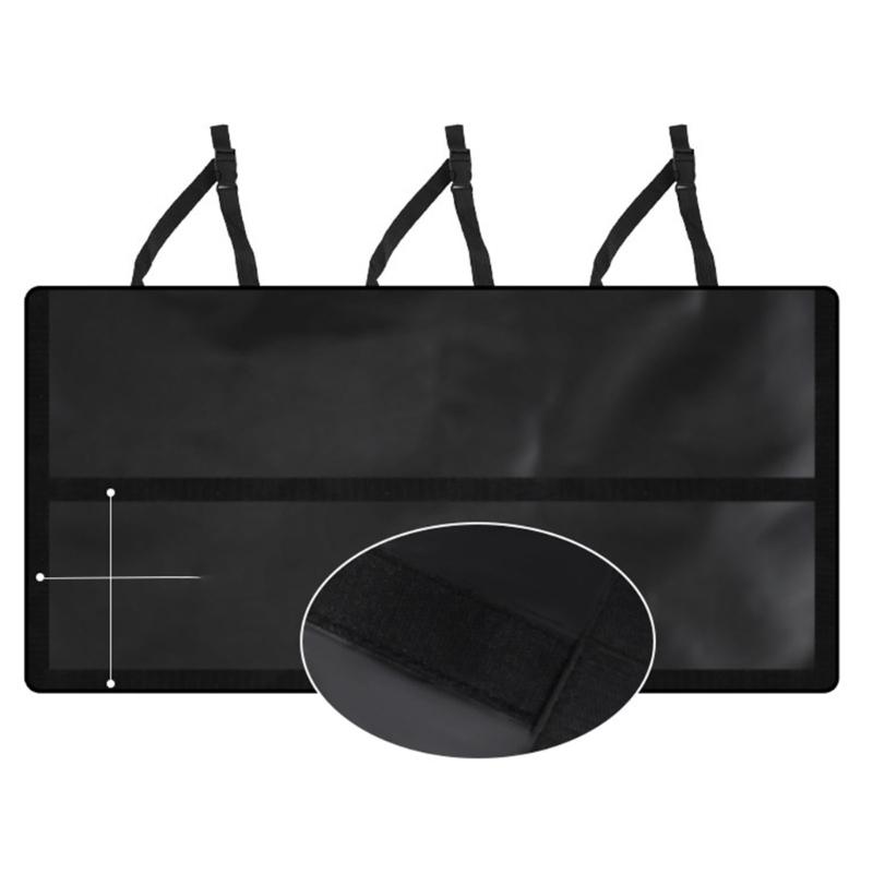 Car Seat Back Storage Bag With Multiple Pockets For Water Bottles Electronics Car Interior Organization