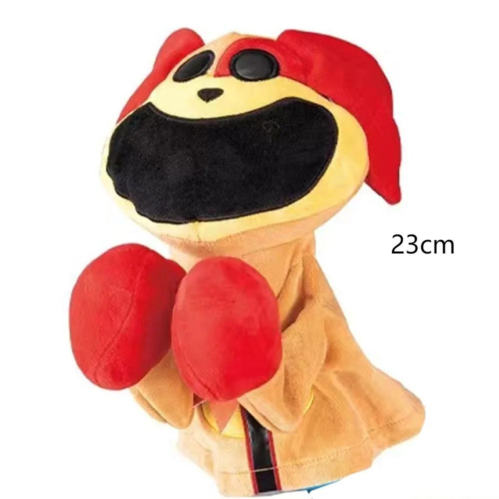 Critters Sorridenti Peluche Gatto Giocattolo Marionetta a Mano Marionetta Husky Pugile Marionetta a Dita Battaglia Sonora Giocattolo di Peluche Bambola Regalo di Compleanno
