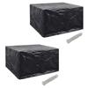 VidaXL Garden Furniture Covers 2 Pcs Rattan 8 Eyelets 172x113 Cm
