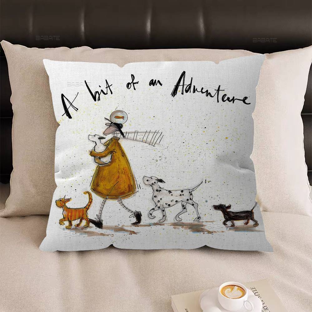 S-Sam Toft 45*45cm Cushion Cover Pillow Cover Decor Pillowcase Home Pillowcase For Couch Pillow