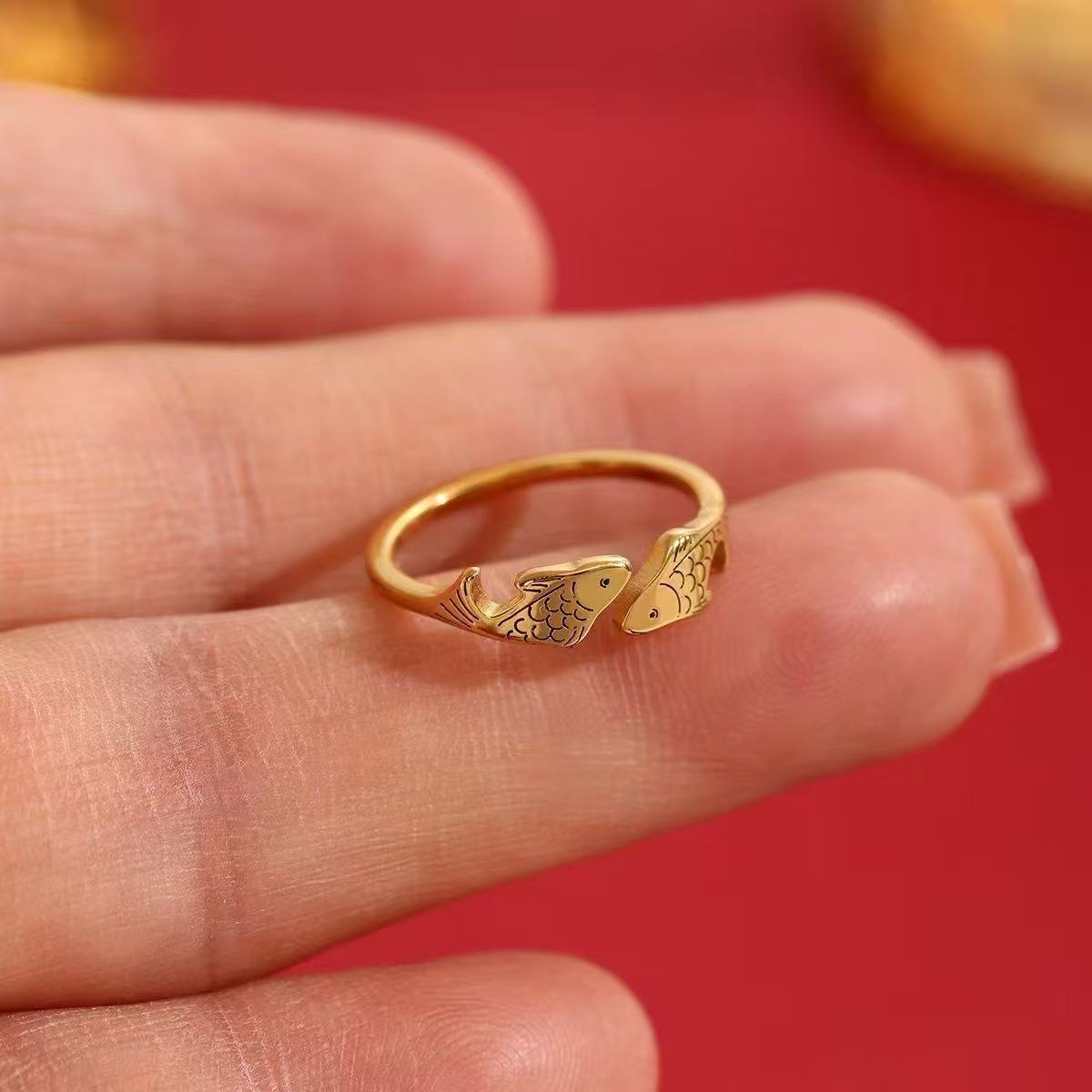 

Stainless Steel Rings With Letter Carving, Party Fashion Jewelry, Daily Clothing Decoration, Jewelry Rings 5