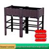 Extra-Large Thickened Raised Plastic Planter for Vegetables - Ideal for Family Rooftop or Balcony Gardening