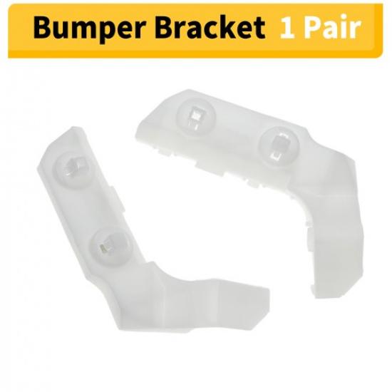 1 Pair Front Bumper Bracket for Infiniti G37 Q60 No62223JL00A62222JL00A White