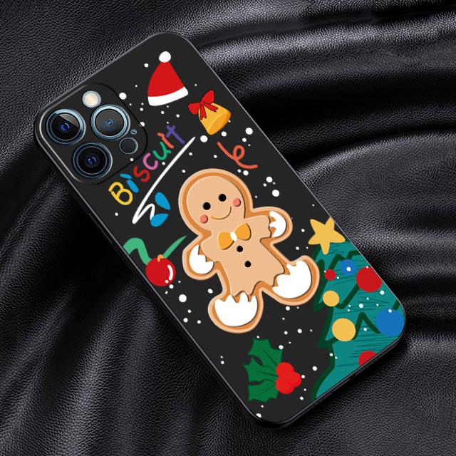 Case For Apple iPhone 14 13 11 12 Pro 7 XR X XS Max 8 Plus 6 6S SE 2022 13Pro Black Soft Phone Funda New Year