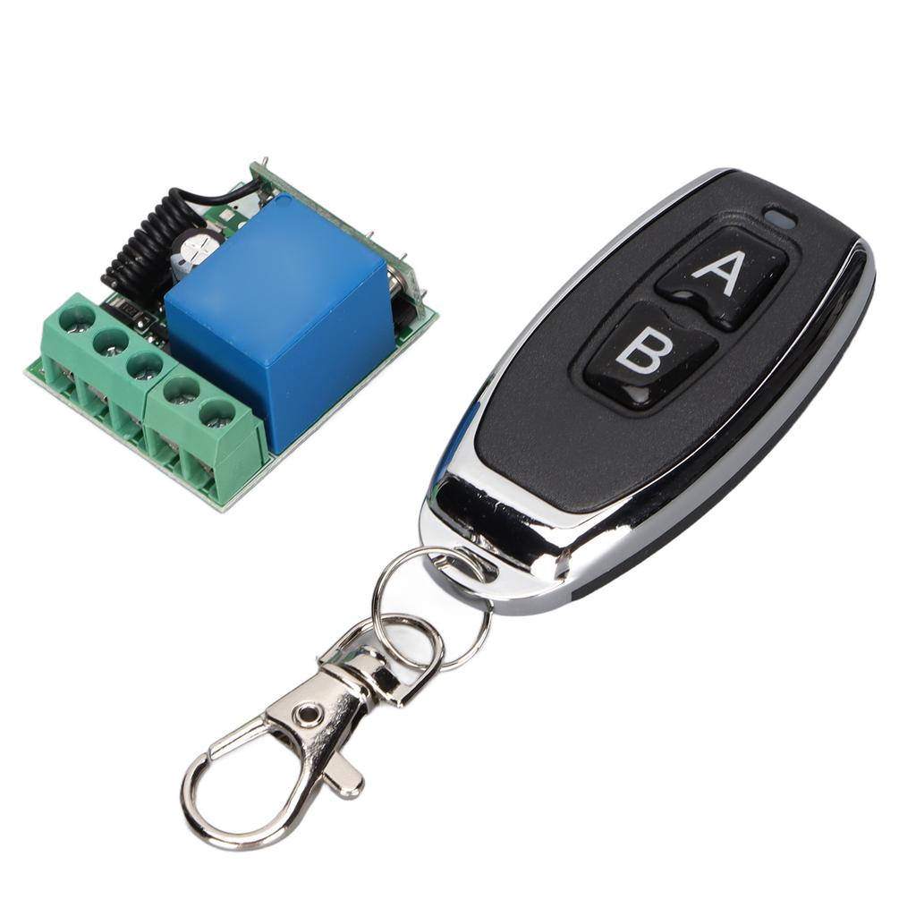 AKRKO1SY DC Single Channel Remote Control Switch 433Hz Wireless Relay Remote Control DC12V