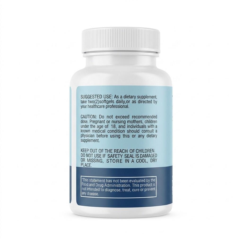 Liposomal NAD+ 1800mg Supplement - High Absorption Formula, 60 Softgels
