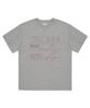Deomopeuhauseu Ascii Cat Oversized Short Sleeve T-Shirt Gray