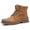 Fashion Men's anti-smashing anti-stabbing steel work safety steel four seasons shoes winter warm plus cashmere boots D536